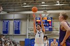 MBBall vs Emerson  Wheaton College Men's Basketball vs Emerson College is the first round of the NEWMAC Basketball Championships. - Photo By: KEITH NORDSTROM : Wheaton, basketball, NEWMAC MBBall2024